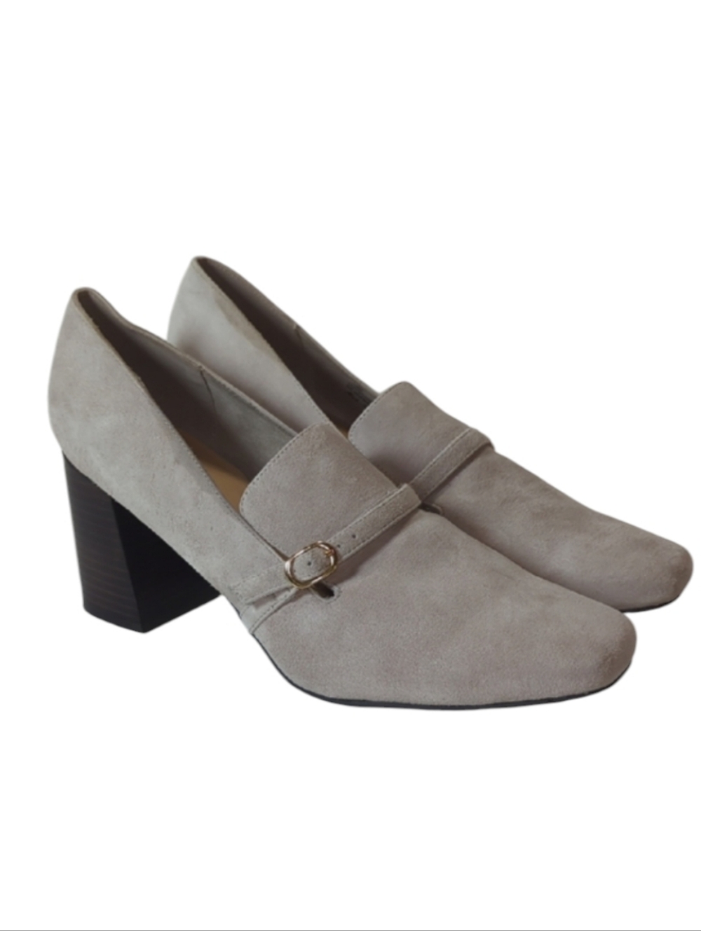 Bella Vita Women's Ashton Square Toe Block Heel Pumps Size 12W